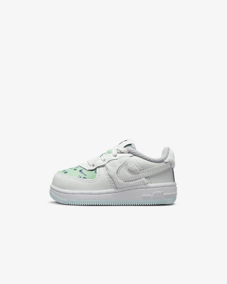 Nike force 1 18 print baby best sale